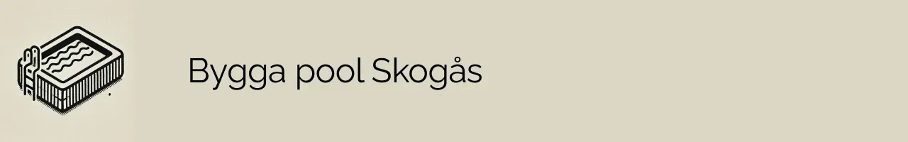 Bygga pool Skogås